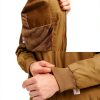 TBMPOY Mens Cotton Fleece Hooded Work Jacket Winter Outdoor-5