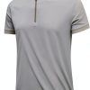 Mens Polo Shirts Cotton Short Sleeve Classic Fit Multiple-0