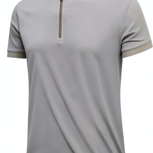 Mens Polo Shirts Cotton Short Sleeve Classic Fit Multiple-0