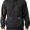 Men Fleece Hoodie Sweatshirt Soft Warm Pullover Essential-0