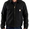 Carhartt J97 Big Tall Work Jacket Black Brown Mens-0