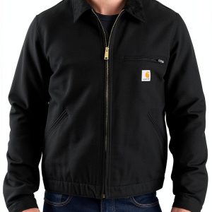 Carhartt J97 Big Tall Work Jacket Black Brown Mens-0