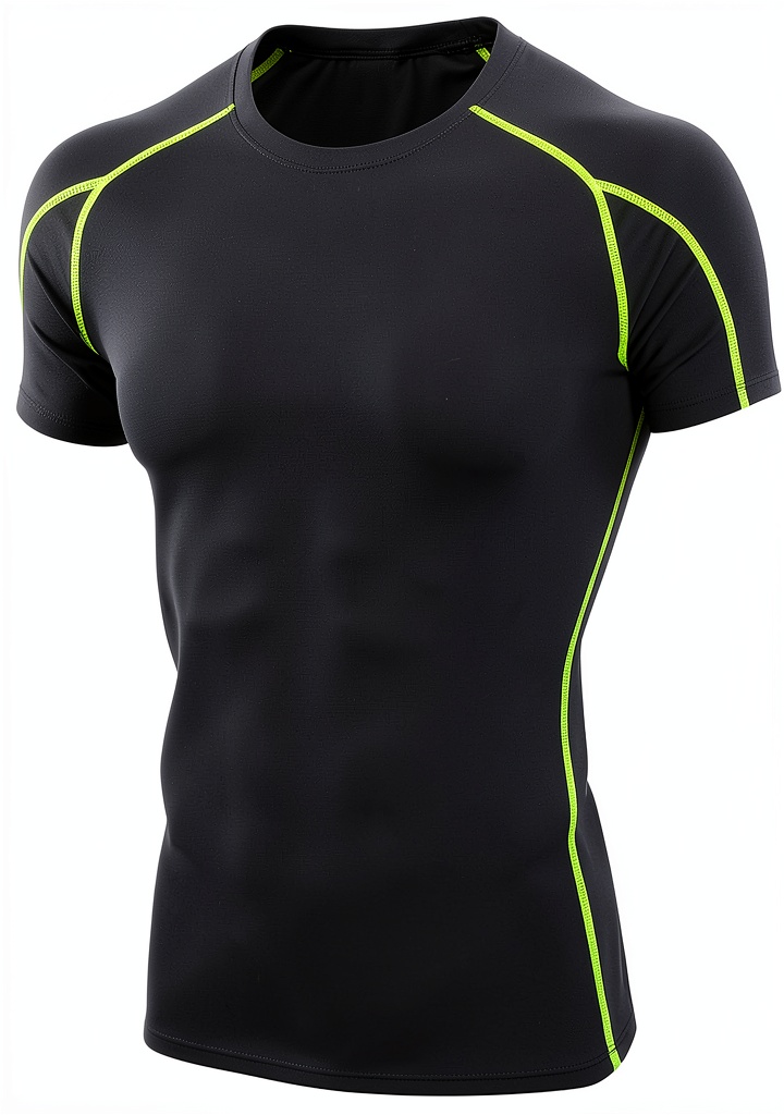 Mens graphic t-shirt in various colors displayed on a neutral background