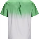 Mens Cotton Graphic T Shirts Light Blue Green Orange Yellow-0