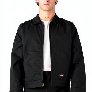 Dickies Twill Work Jacket Mens Water Resistant Durable-0