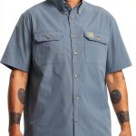 Safety Shirt Reflective Workwear Polyester Spandex Blend-0