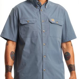 Safety Shirt Reflective Workwear Polyester Spandex Blend-0