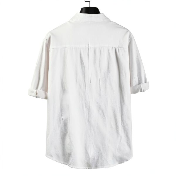 Mens Cotton T-Shirts V-Neck Graphic Tees 100 Cotton-2