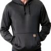 Men Fleece Hoodie Sweatshirt Soft Warm Pullover Essential-2