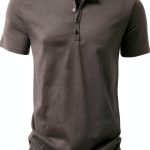 Mens Cotton Short Sleeve Polo Shirts Casual Stylish Fit-0
