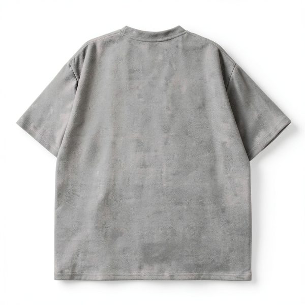 Mens Cotton Graphic T Shirt Short Sleeve V Neck Tee-1