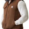 Mens Work Vest Polyester Waterproof Storage Pockets-4
