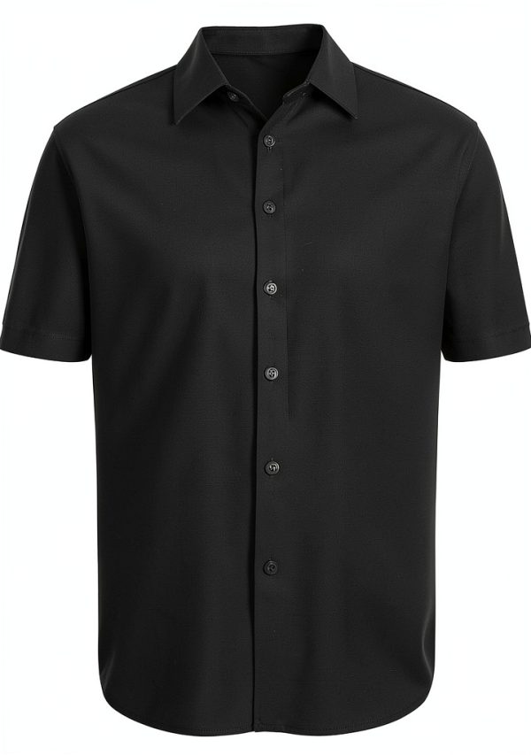 Mens Cotton Short Sleeve Shirt Slim Fit Graphic Tee-2