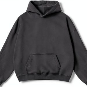 Vintage Hoodie Heavyweight Cotton Unisex Retro Design-0