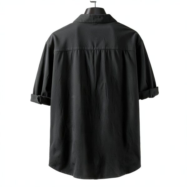 Mens Cotton T-Shirt V-Neck Graphic Tee Casual Shirts-2