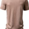 Mens T Shirts Cotton Comfort Fit Army Green Black White-6