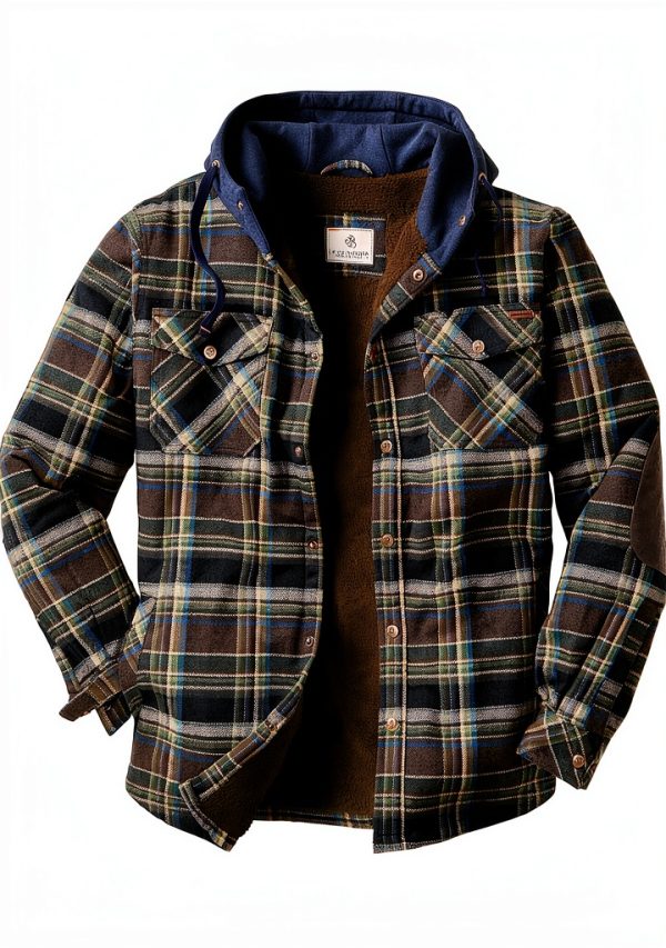 Legendary Whitetails Mens Flannel Shirt Jacket Berber Lined-0