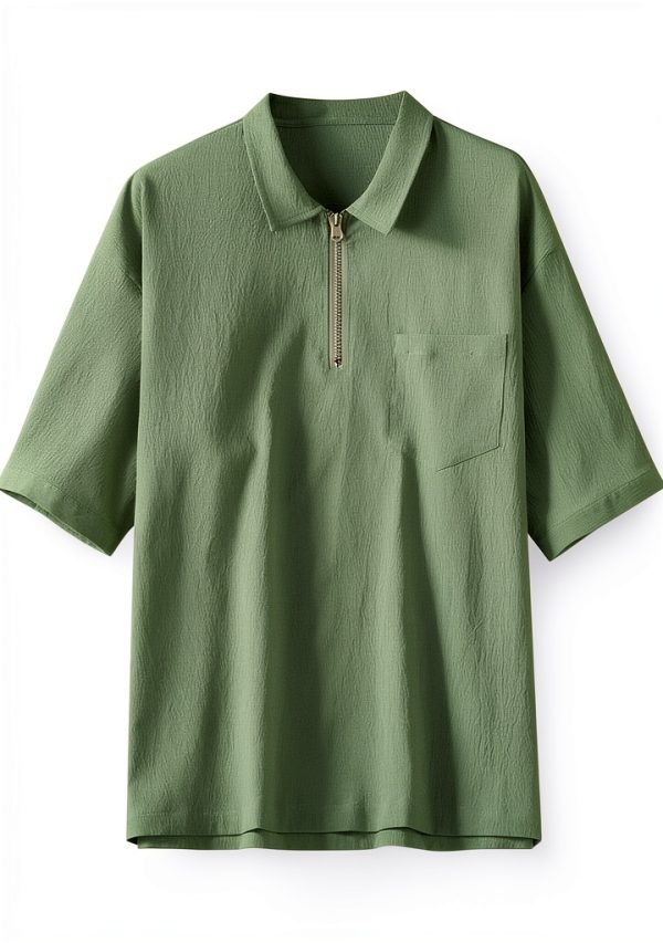 Mens Graphic Tees Short Sleeve Casual Shirts Black Green-0