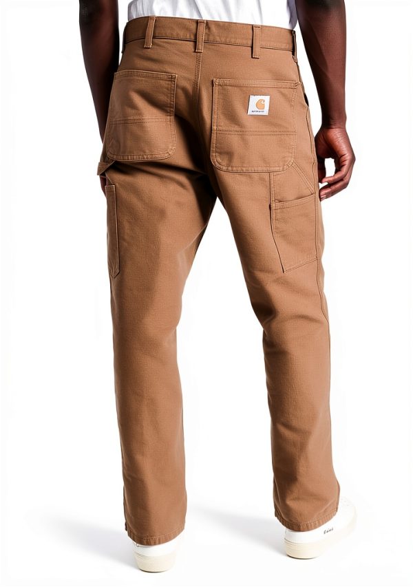 Dearborn Canvas Work Pants Mens Organic Cotton Tool Pockets-2